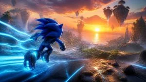 Kirpi Sonic 4 için özgün temsili görsel